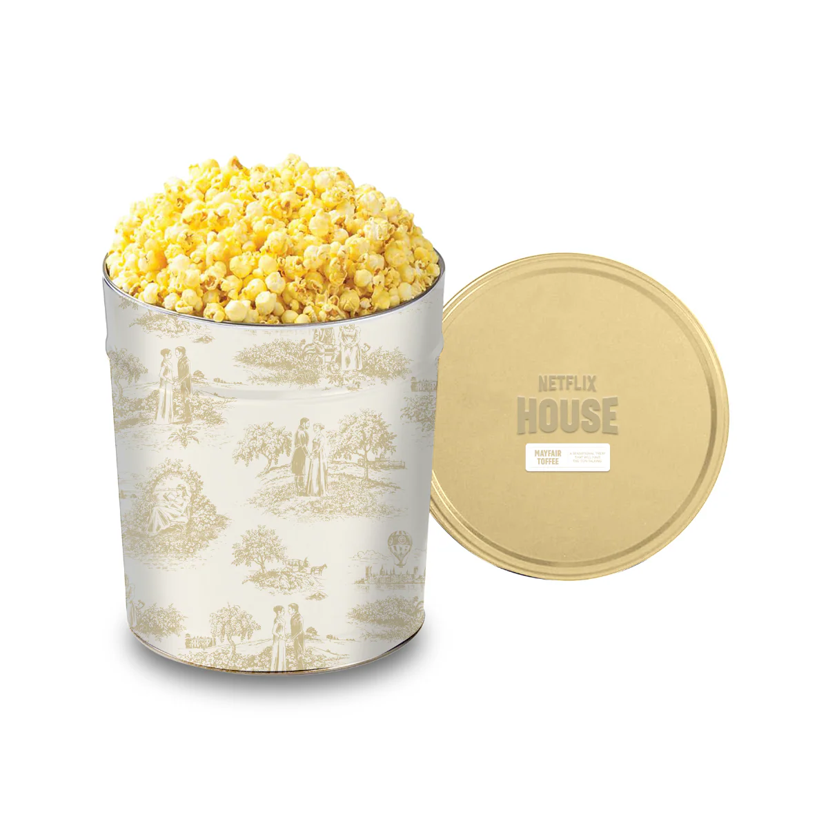 Bridgerton Popcorn Tin
