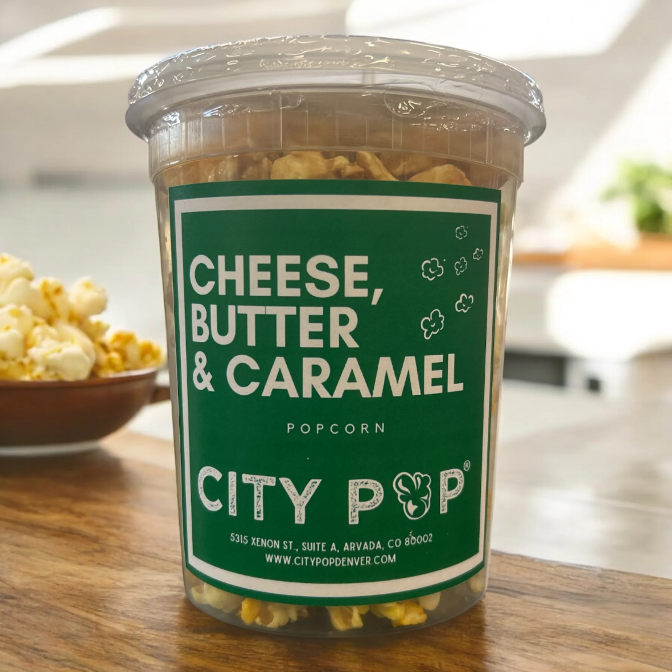 Cheese, Caramel & Butter Popcorn Tub