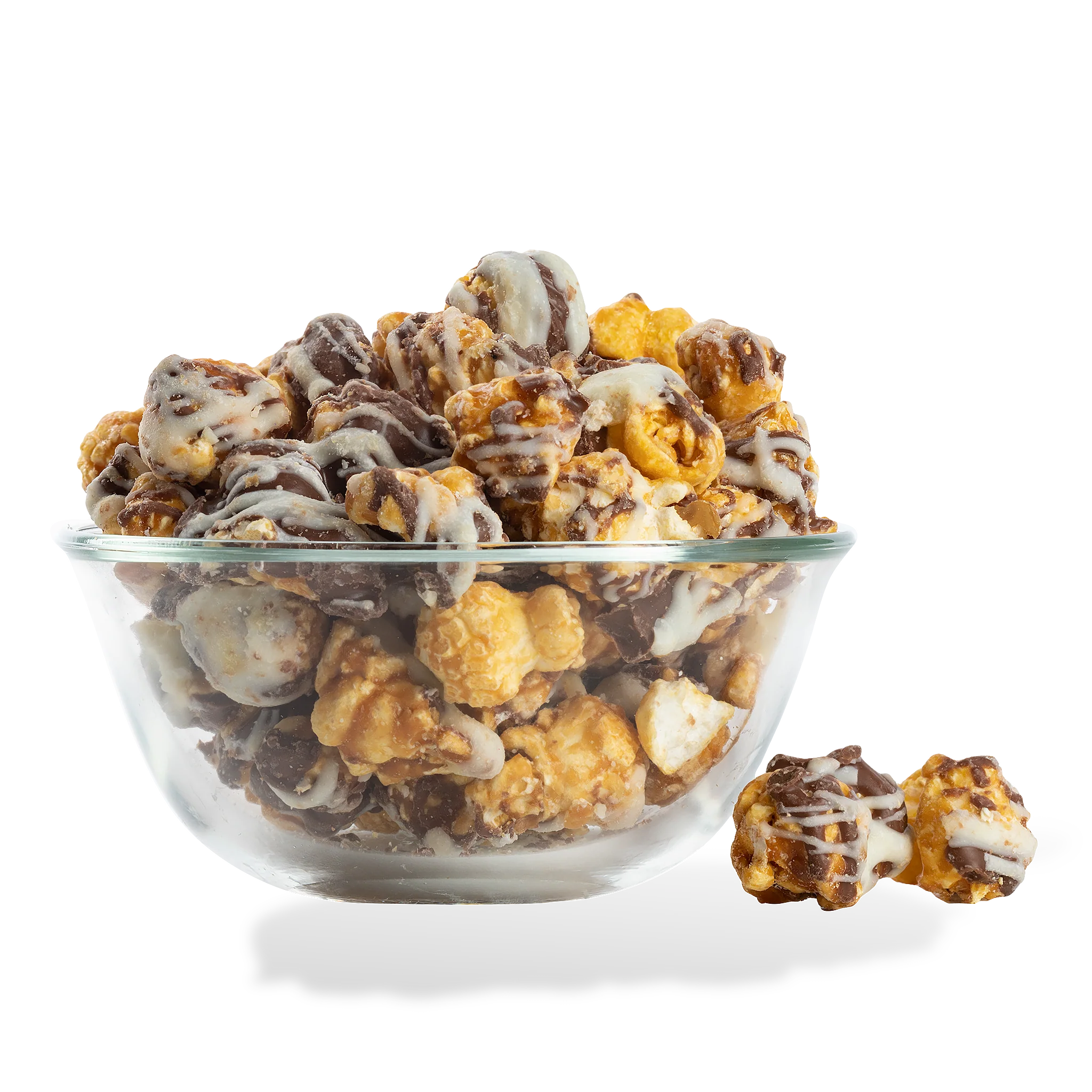 Chocolate Drizzle Popcorn