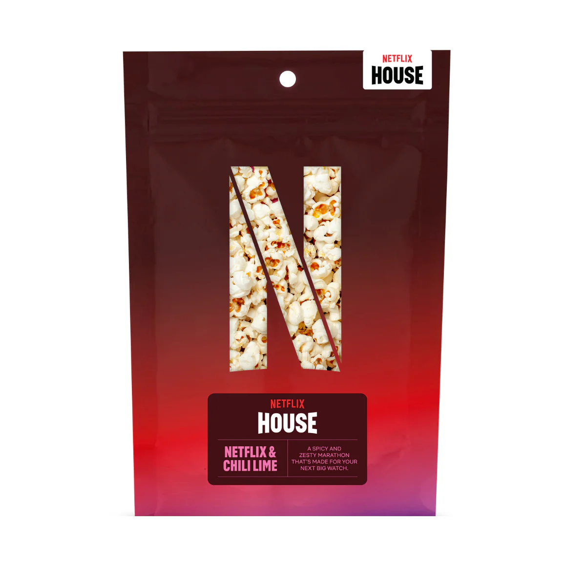Netflix & Chili Lime Popcorn