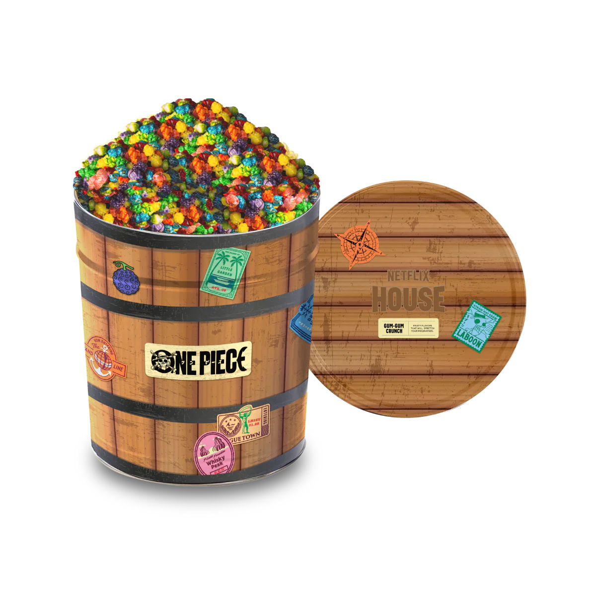 One Piece Popcorn Tin